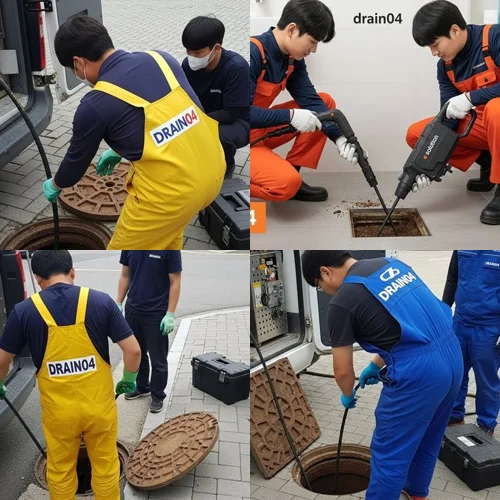 분당 고압세척 횡주관 청소