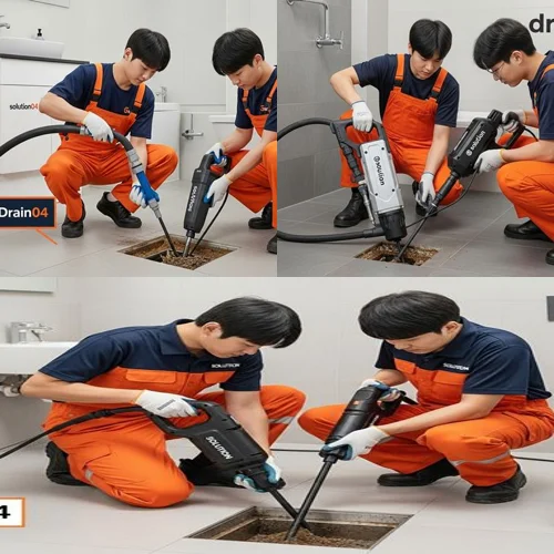 수내동 싱크대 막힘 배관 청소