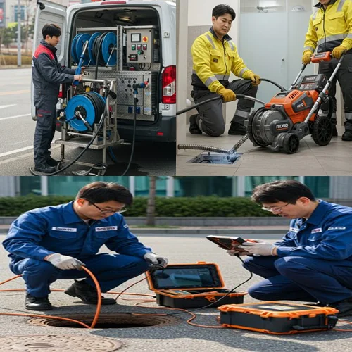 궁내동 하수구 뚫음 맨홀 역류