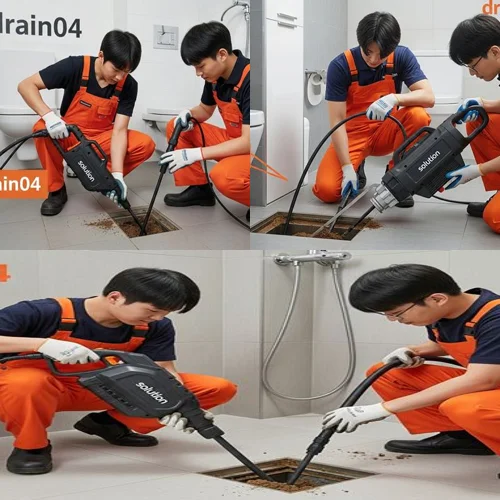 수내동 싱크대 막힘 배관 청소