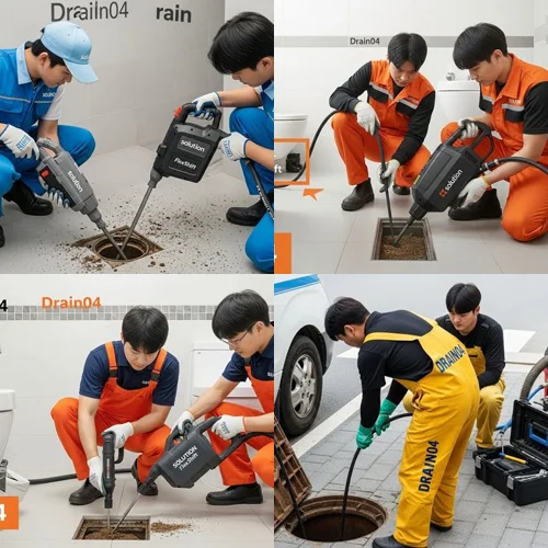 백현동 하수구 뚫음 상가 전문