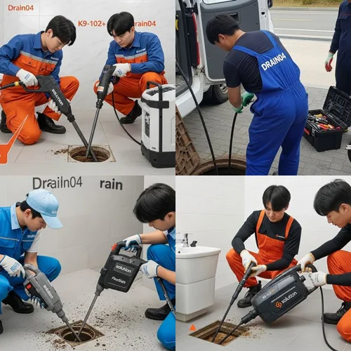 하산운동 싱크대 막힘 공장 식당