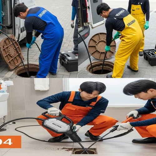 하산운동 싱크대 막힘 공장 식당