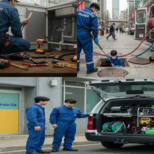 분당구 오수관 막힘 변기 역류