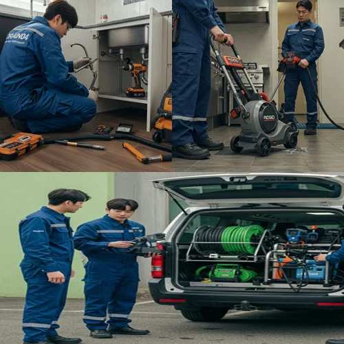 정자동 하수구 뚫음 욕실 바닥