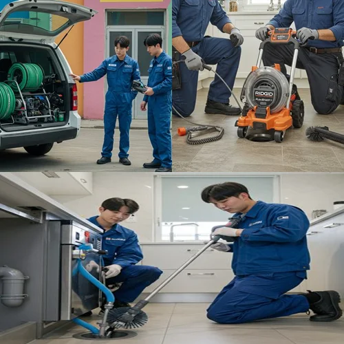 정자동 하수구 뚫음 욕실 바닥