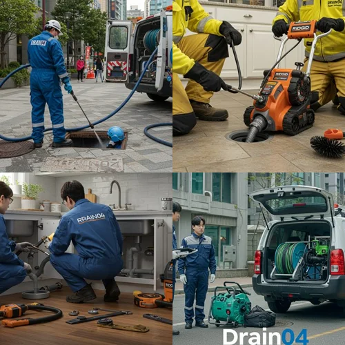 삼평동 싱크대 막힘 구내식당
