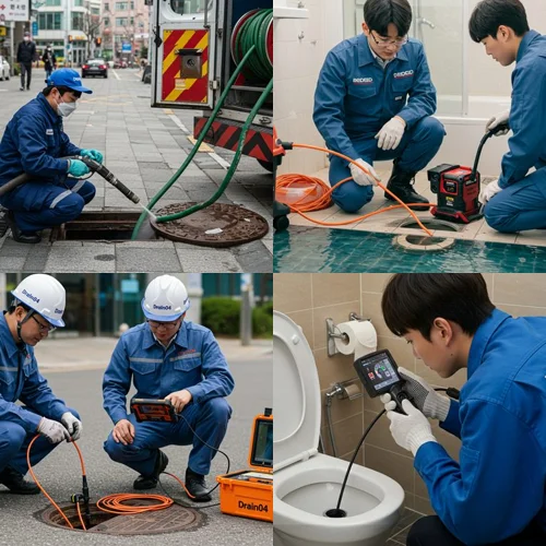 삼평동 싱크대 막힘 구내식당