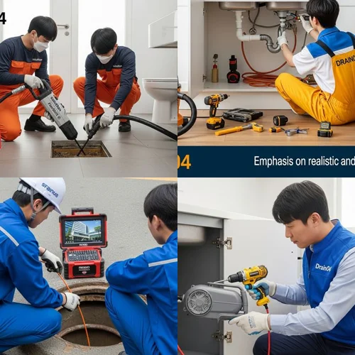 서현동 오수관 배관 막힘 로데오 빌딩