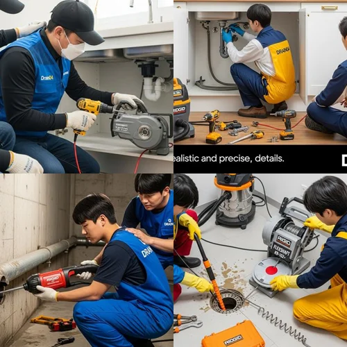 서현동 오수관 배관 막힘 로데오 빌딩