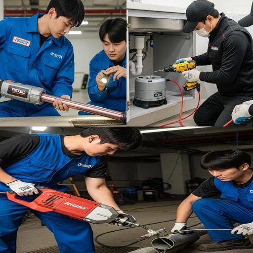 분당구 오수관 배관 막힘 고압세척