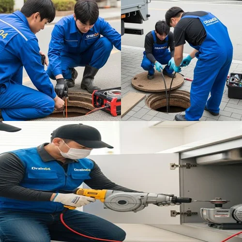 분당구 오수관 배관 막힘 고압세척