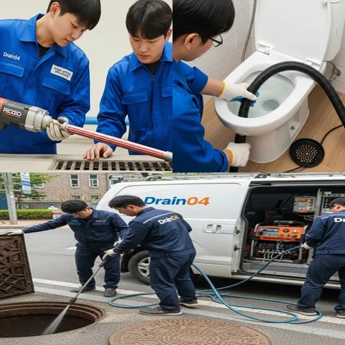 정자동 하수구 뚫음 뚫어 엠코