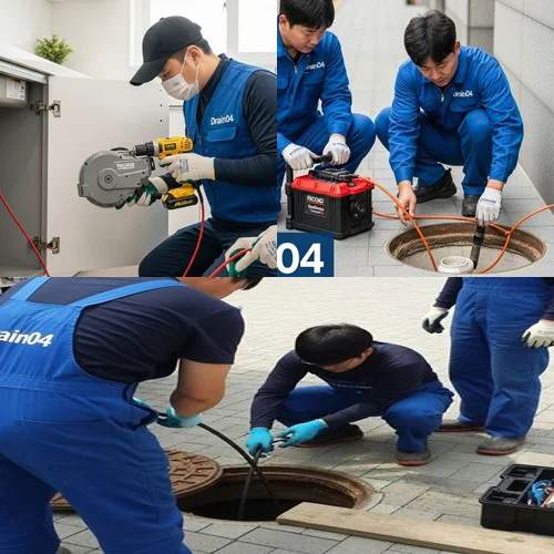 분당동 변기막힘 다세대 화장실