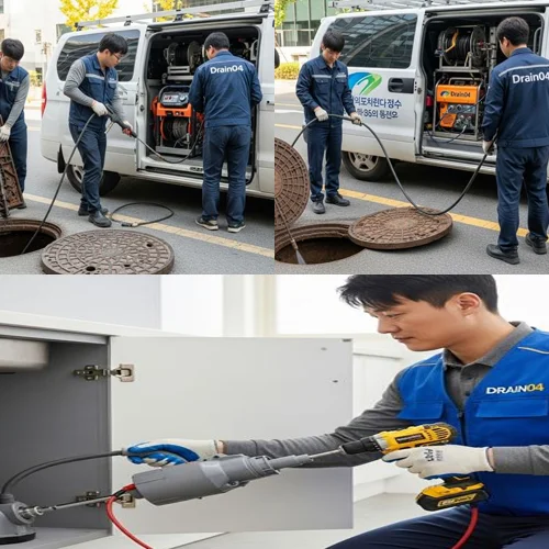 분당동 변기막힘 다세대 화장실