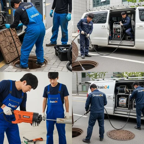 분당동 변기막힘 다세대 화장실