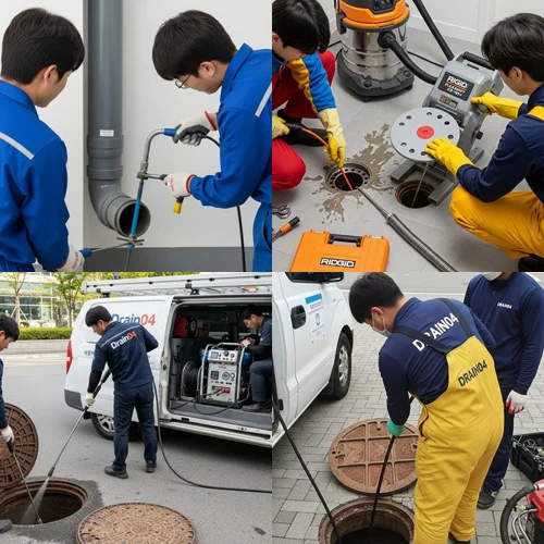 분당동 하수구 뚫음 뚫어 하수도