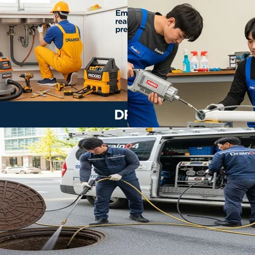 분당동 하수구 뚫음 뚫어 하수도