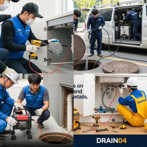 서현동 싱크대막힘 시범단지 배관