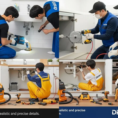 분당동 하수구막힘 장안타운 상가