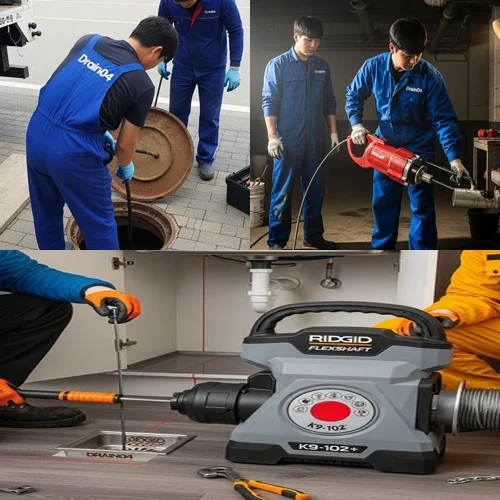 분당동 하수구막힘 장안타운 상가