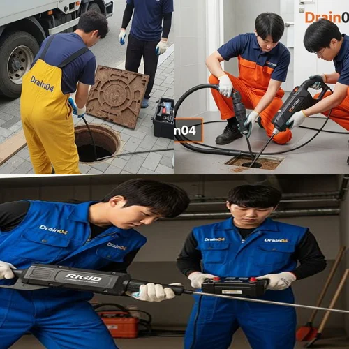 동원동 하수구 뚫음 뚫어 주택