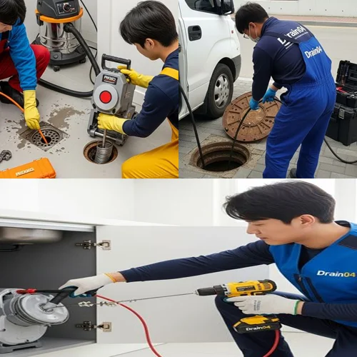 운중동 싱크대막힘 타운하우스 주방