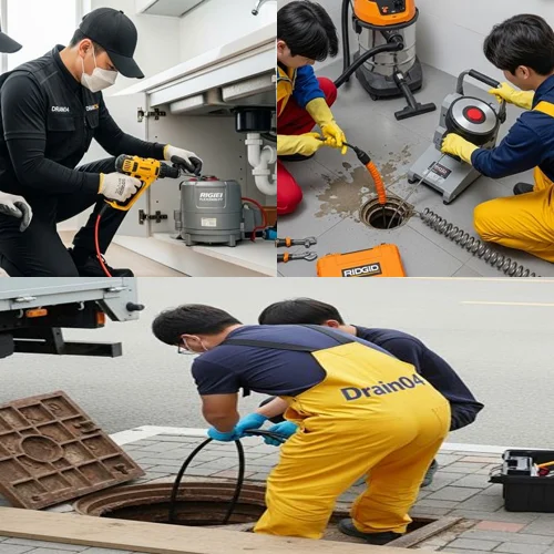 분당 하수구막힘 배관 전문 업체