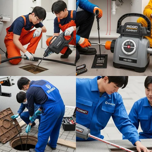 운중동 하수구 배관 막혔을때 타운