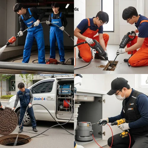 율동 싱크대막힘 맛집 주방 역류