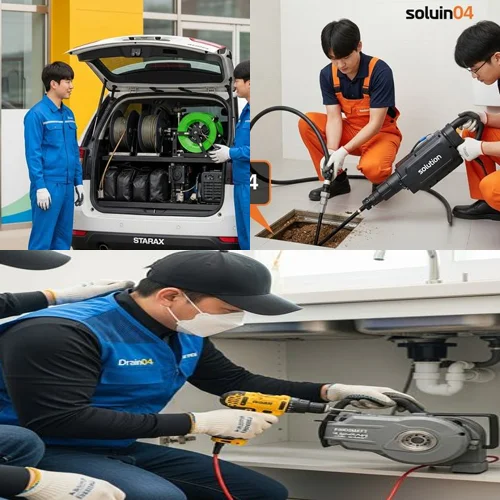 동원동 오수관 배관 막힘 오수관 세척