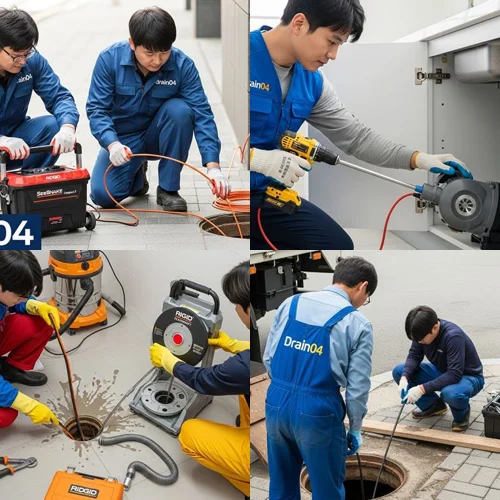 동원동 오수관 배관 막힘 오수관 세척