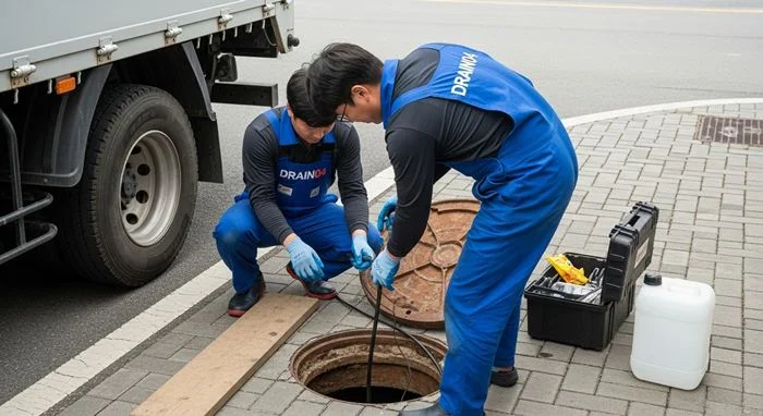 하산운동 변기막힘 전원주택 화장실