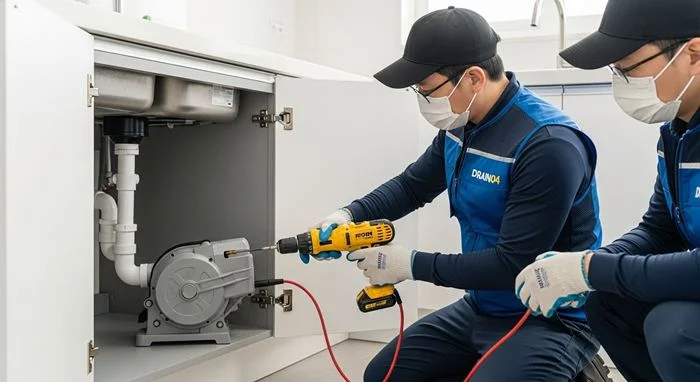 수내동 싱크대막힘 파크타운 주방