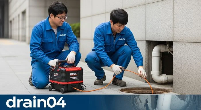 판교동 하수구 배관 막혔을때 단지