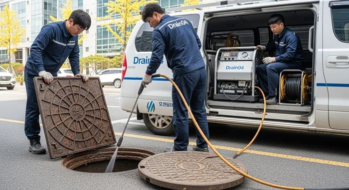 삼평동 싱크대막힘 봇들마을 식당