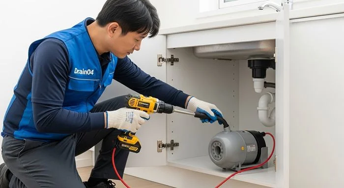 하산운동 하수구 배관 막혔을때 빌라