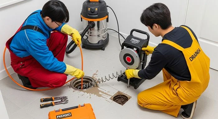 삼평동 하수구 배관 막혔을때 식당