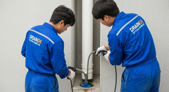 분당 싱크대막힘 배수통 교체