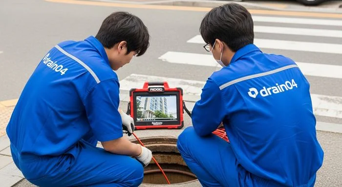 율동 오수관 배관 막힘 가든 배관