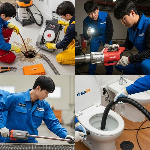 궁내동 오수관 배관 막힘 공동 배관