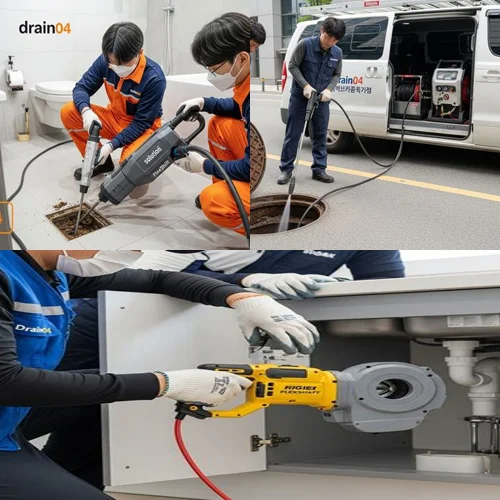 백현동 싱크대막힘 백현마을 아파트