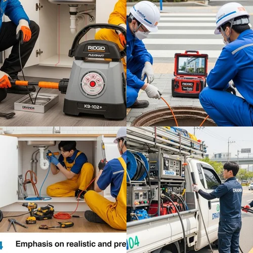 분당 오수관 배관 막힘 통수 공사