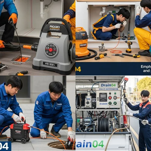 궁내동 오수관 배관 막힘 공동 배관