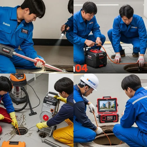 분당 하수구 배관 막혔을때 출동