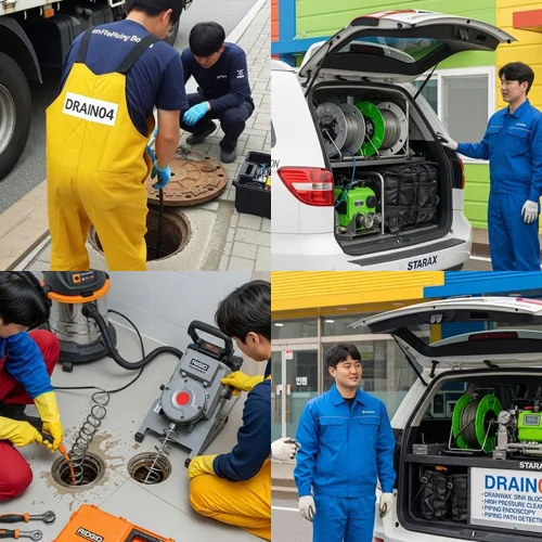 서현동 하수구막힘 로데오거리 배관