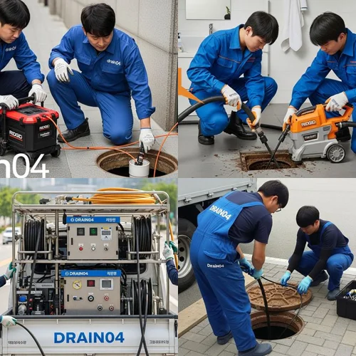 금곡동 오수관 배관 막힘 상가 건물