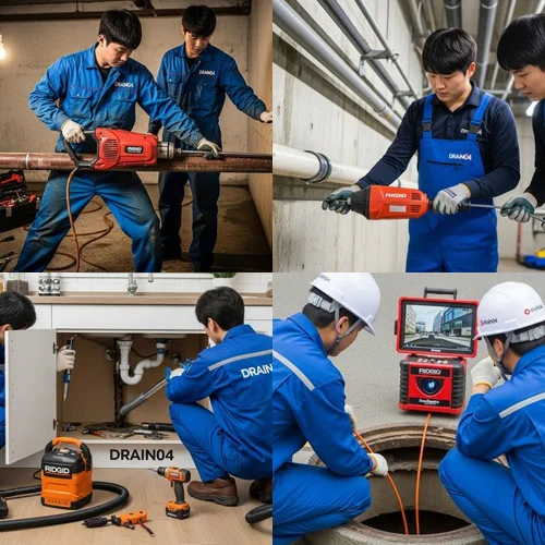 금곡동 오수관 배관 막힘 상가 건물