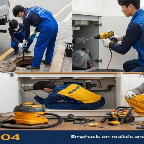 구미동 싱크대막힘 무지개마을 주방