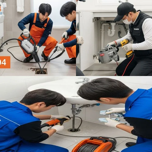 수내동 오수관 배관 막힘 관공서 배관